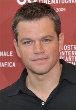 Actor, Writer, Producer, Editor Matt Damon, filmography.