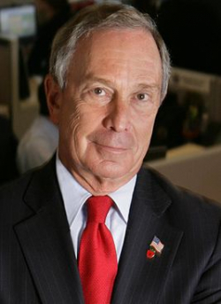 Recent Michael Bloomberg pictures.