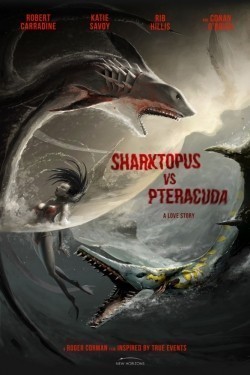 Sharktopus vs. Pteracuda - wallpapers.